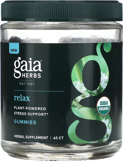 Gaia Herbs Entspannung Fruchtgummi 45 g - Bild 1