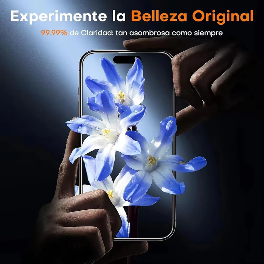 3/5 Stück HD Gehärtetes Glas Displayschutzfolie für Apple iPhone 17 16 15 14 Pro Max 13 12 11 Pro Plus Mini X XR XS Max in Transparent - Bild 4