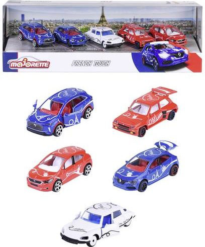 Majorette French Touch, PKW Modell, 5er Set, 1:64 - Bild 1