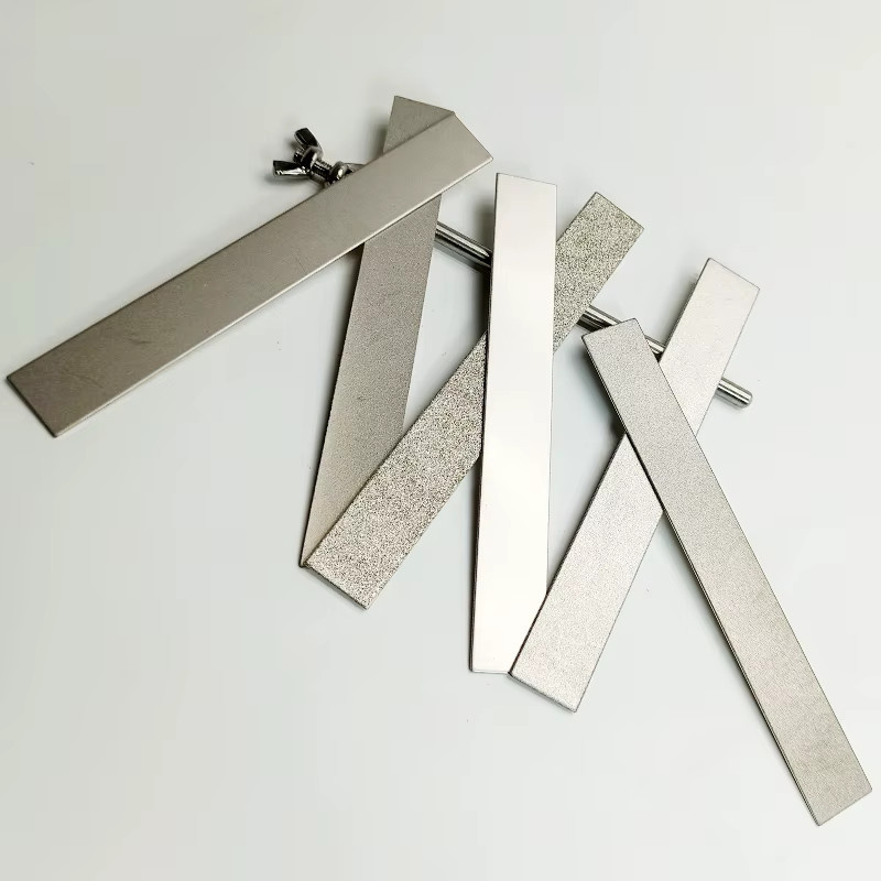 RSCHEF Diamant-Messerschärfer Schleifstab in Silber für Küchenmesser 80-3000 Körnung - Bild 2