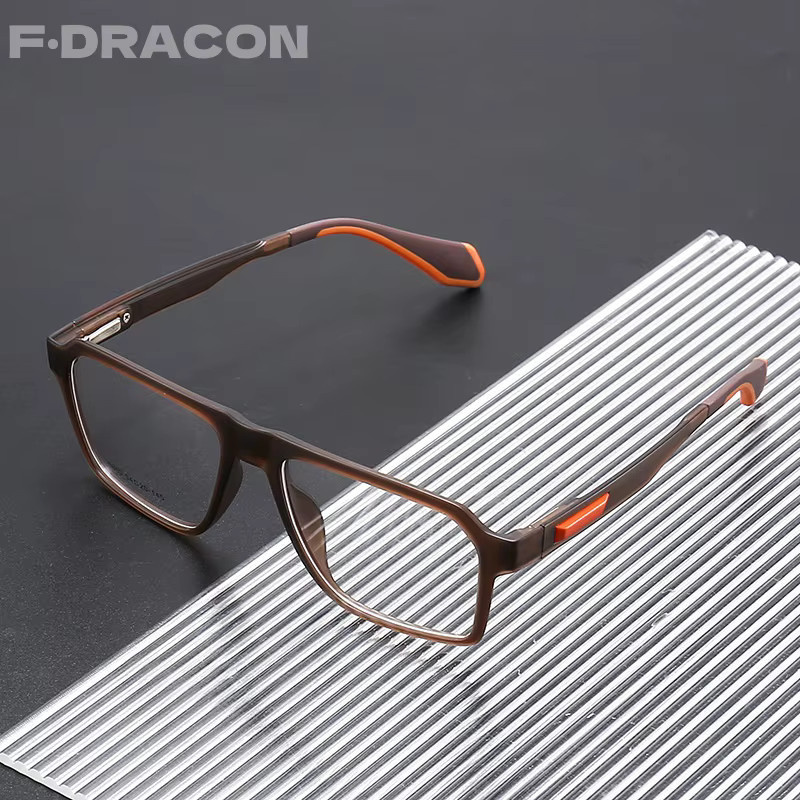 F·DRACON 6810 Sportbrille Square, Vollrand, Kunststoff, Unisex - Bild 2