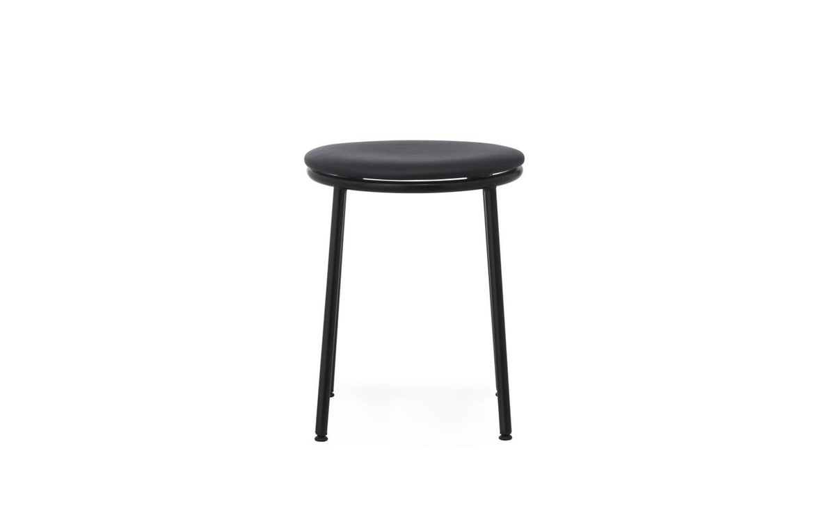 Normann Copenhagen Circa Hocker Schwarz Matt in skandinavischem Design - Bild 2