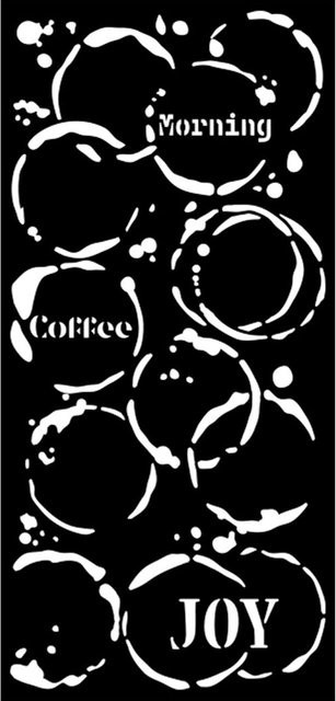 Schablone Furry Friends Coffee Prints - Bild 1