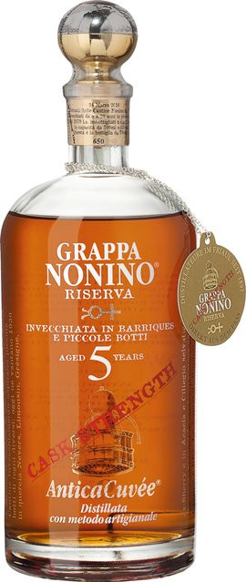 Nonino Grappa Antica Cuvée Riserva Cask Strength 5 years 0,7 l - Bild 1