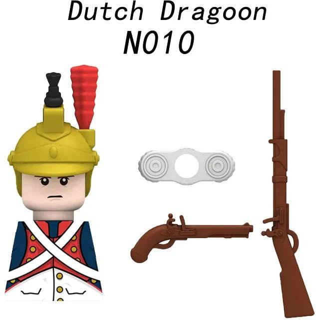 Mittelalterliche Napoleonic War Soldaten Figuren, Britische Französische Füsiliere, ab 14 Jahren - Bild 1