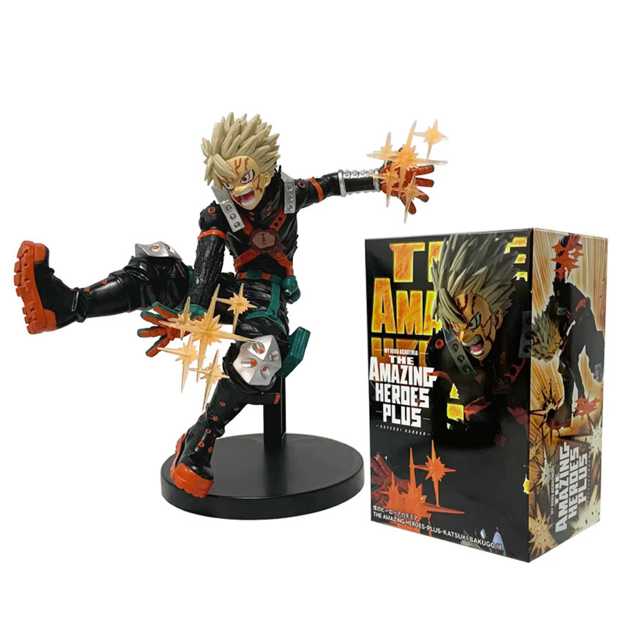 Bandai Boku no Hero Academia Anime Figur Bakugou Katsuki aus PVC, Multicolor, Höhe: 18 cm - Bild 5