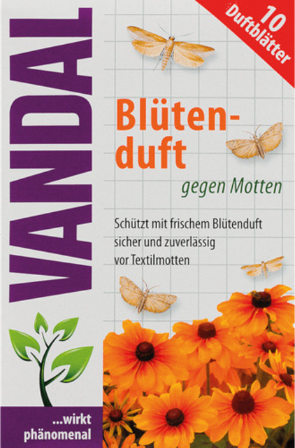 Vandal Blütenduft Mottenbekämpfung, 10 Stück, multicolour - Bild 1