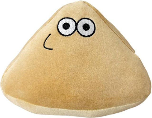 Yiran toy Pou Plüschtier, Alien Kuscheltier, Gelb - Bild 1
