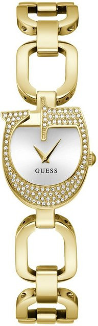 Guess Damenuhr, Quarz, Edelstahl, Silber, 22 mm, Oval - Bild 1