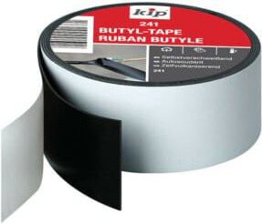Kip Butylkautschukband 241-38 zur Isolierung in Schwarz, Breite: 38 mm, Länge: 5 m - Bild 1