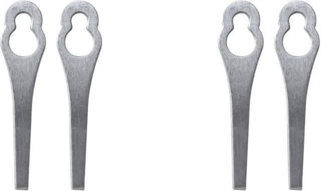 Metall Rasenmähermesser Ersatzteile für Rasenmäher und Elektrowerkzeuge in Silber - Bild 1