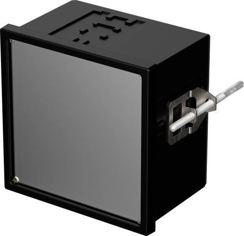 Bopla NGS 9606 Schaltafel-Einbaugehäuse Schwarz RAL 9005 B/H/T: 9,6 x 9,6 x 6,3 cm - Bild 1