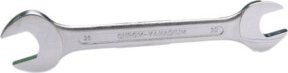 BGS Doppel-Maulschlüssel aus Chrom-Vanadium in Silber, SW 25 x 28 mm - Bild 1