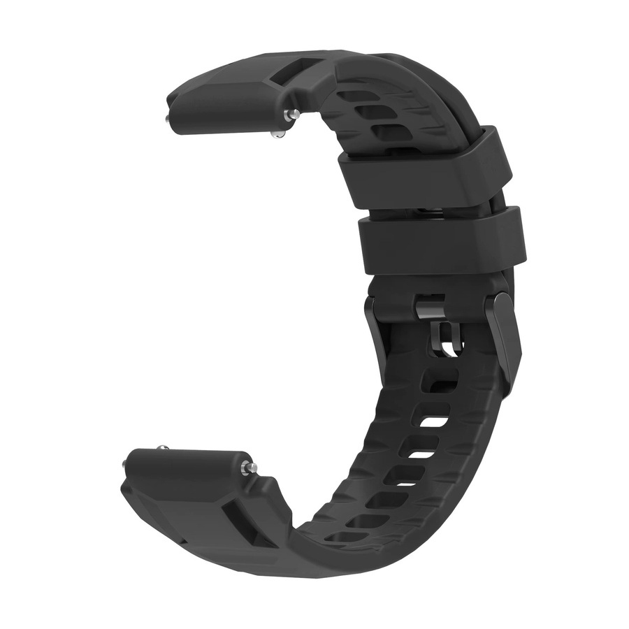 Amazfit Uhrenarmband Silikon, Schwarz, Unisex - Bild 2