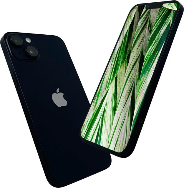 Apple iPhone 14 Plus Refurbished Smartphone 128GB Schwarz mit 6,7 Zoll Display - Bild 1