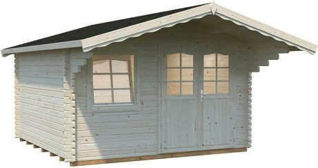 PALMAKO Blockbohlenhaus Sally aus Holz in Braun, B/H/T: 426 x 256 x 360 cm - Bild 1
