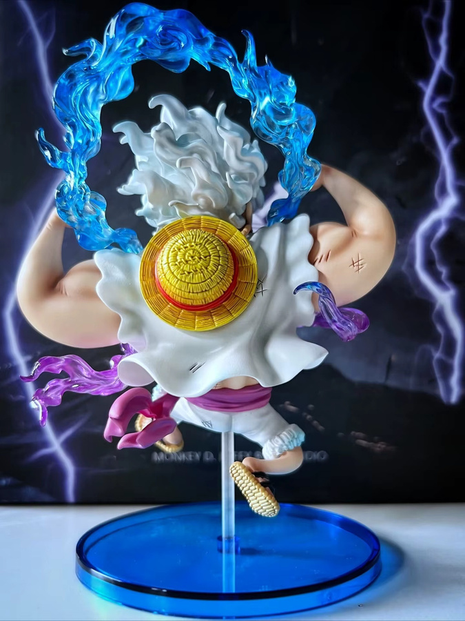 Bandai One Piece Nika Luffy Actionfigur, PVC-Statue, 14cm - Bild 3