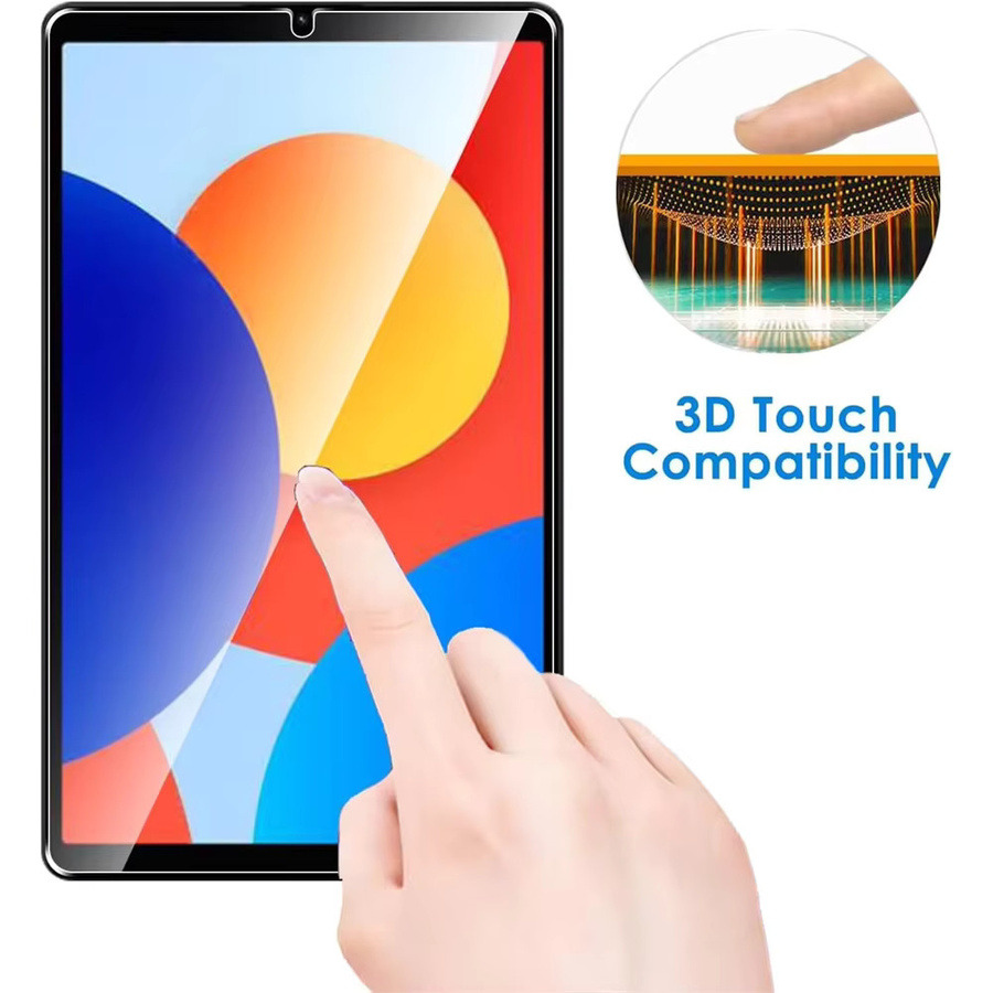 Xiaomi Displayschutzfolie aus 9H gehärtetem Glas für Redmi Pad SE 4G 8,7 Zoll 2024, transparent, kratzfest und anti-fingerabdruck - Bild 4