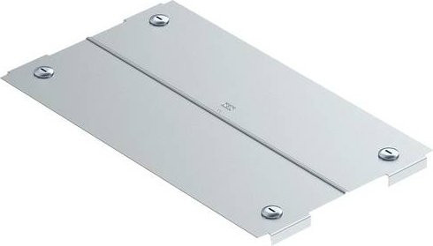 OBO Bettermann Bogendeckel 6226218 aus Metall in Silber - Bild 1
