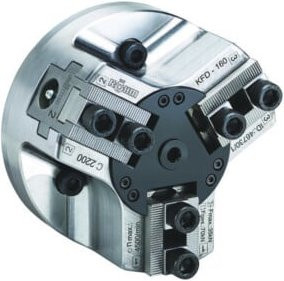 RÖHM Kraftspannfutter KFD-200/3 1/16 ZA170 in Silber - Bild 1