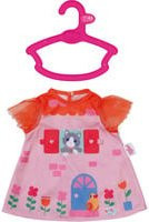 BABY born Puppenkleidung Kleid Haus in Pink und Orange für 43 cm Puppen - Bild 1