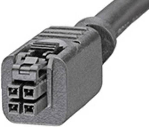 Molex Stiftgehäuse-Kabel 2451300405 in Schwarz - Bild 1