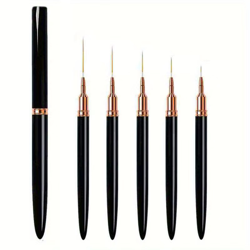 FUMOSIK Nail Art Liner Pinsel Set, 5 Teile - Bild 2
