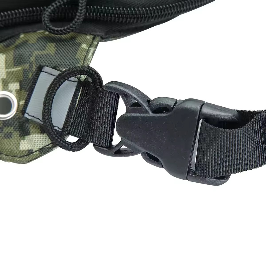 ABBREE PT-10 Taktische Brusttasche als Holster für Baofeng UV-5R, UV-21 PRO und UV-5RH Funkgeräte - Bild 3