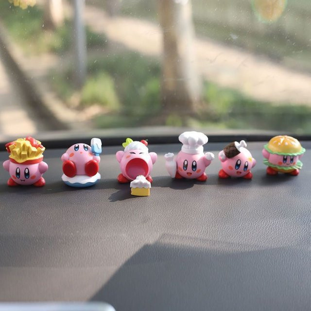 Bandai Kirby Auto-Armaturenbrett-Ornament, kleine Figur, Kunststoff - Bild 1