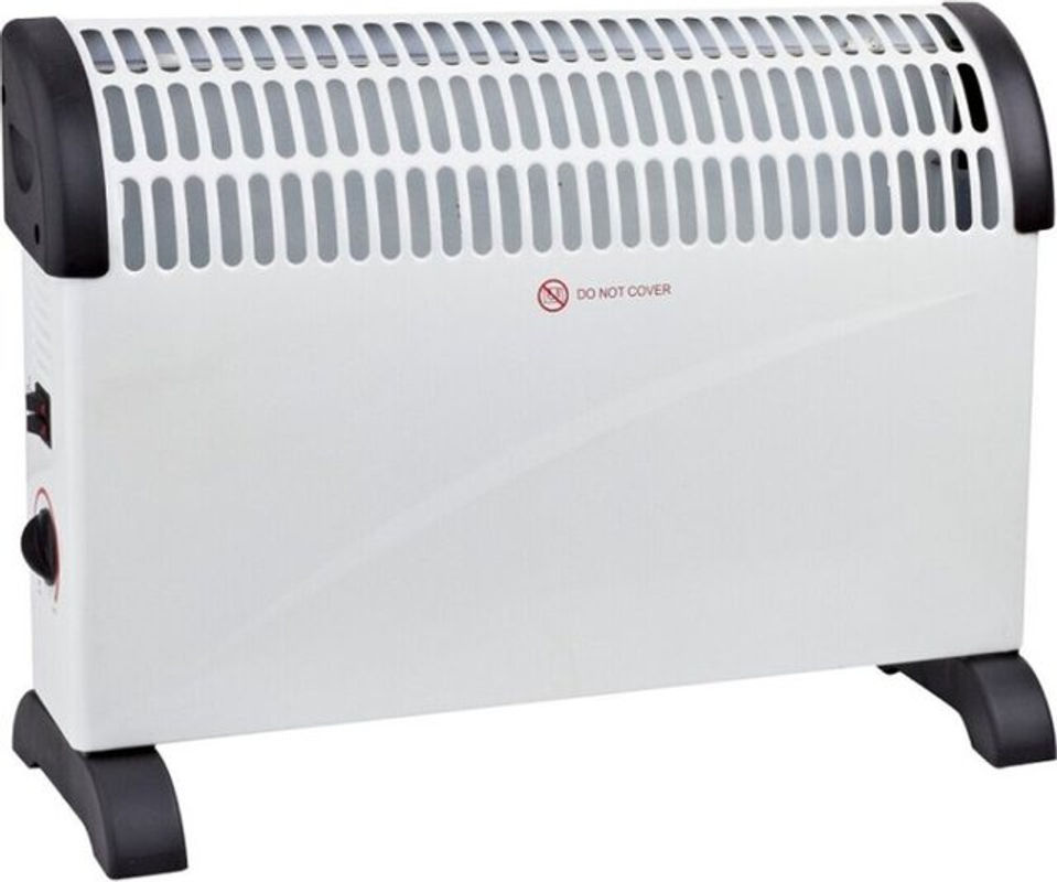 Volteno Elektrischer Konvektorheizer 2000 W, Freistehend, Weiß - Bild 2