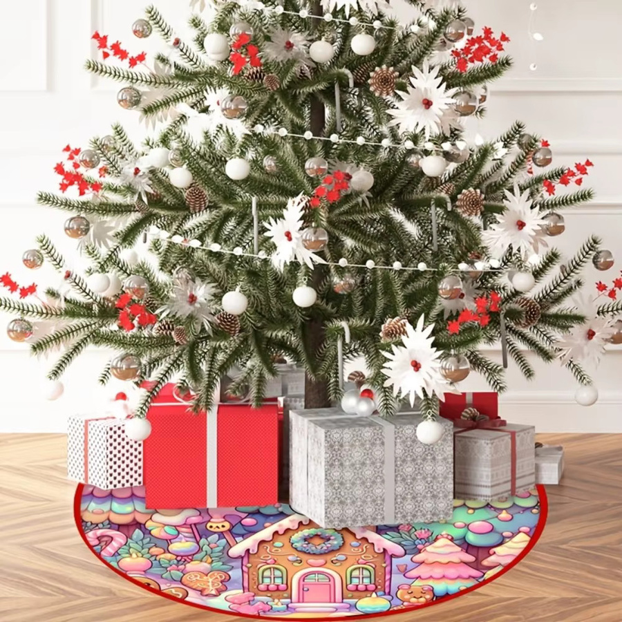VIKAMA Weihnachtsbaum Anhänger Rock Candy House Design in Mehrfarbig - Bild 3