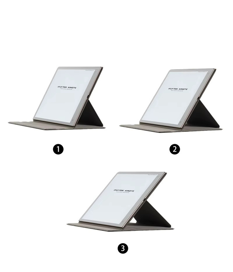 MINGFENG Magnetische Schutzhülle in Schwarz für iFlytek AINote 2 Tablet 10,65 Zoll mit Fro Magnetic Design und Unterstützung für horizontale sowie vertikale Ausrichtung - Bild 2