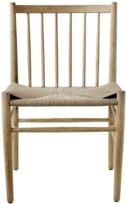 FDB Møbler J80 Stuhl in Braun aus Holz im skandinavischen Design - Bild 1