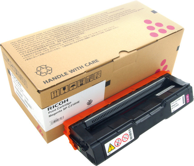 Ricoh Toner Cartridge Magenta für Laserdrucker 406481 mit 6.000 Seiten Kapazität - Bild 1