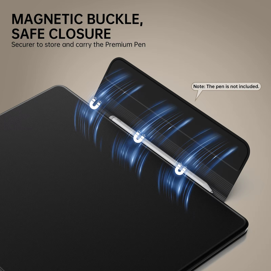 MoKo Magnetische Folio PU-Abdeckung für Kindle Scribe 2025 (3. Generation) und Kindle Scribe Colorsoft 2025 (1. Generation), 11 Zoll - Bild 3