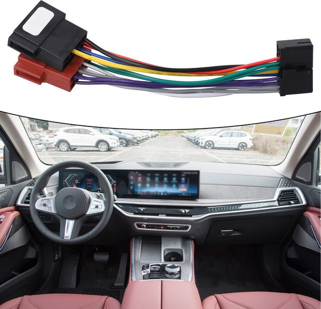 AEG Auto-Radio ISO-Adapter 20-Pin-Kabel mit DIN-Anschluss in Multicolour - Bild 1