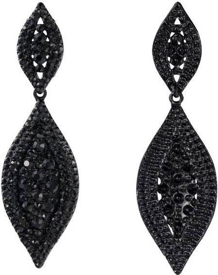 Wucifang Jewelry Ohrringe, Tropfen, Kristall, Schwarz, Damen - Bild 1