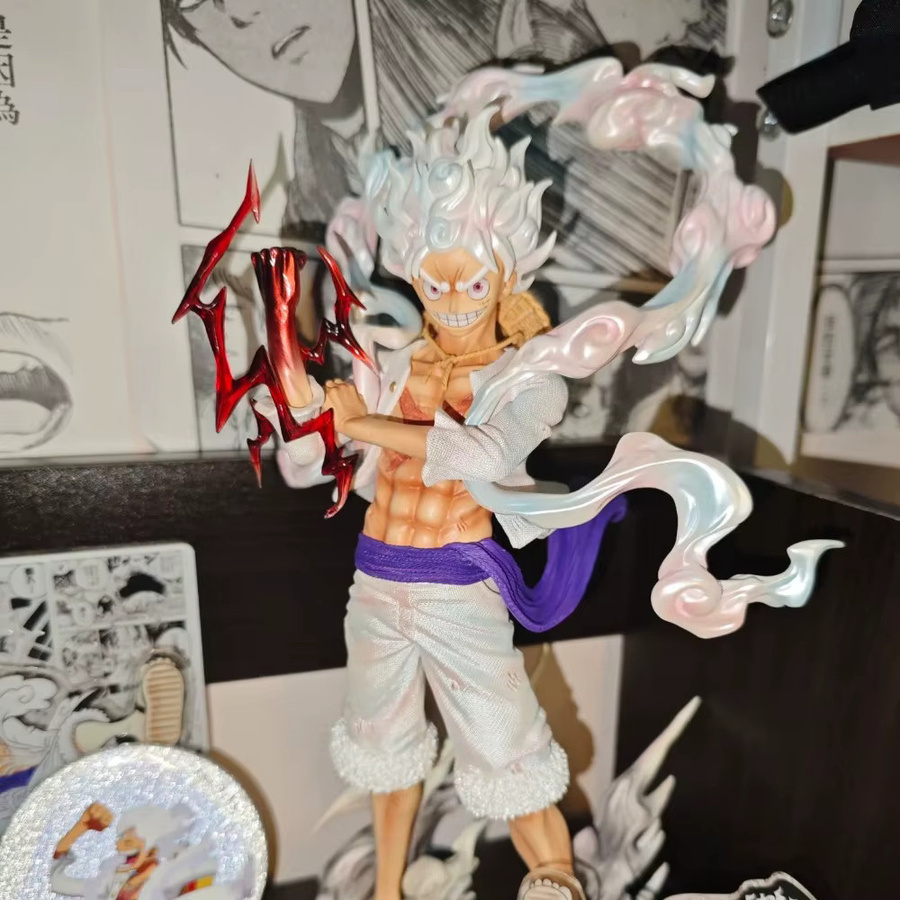 Bandai One Piece Nika Luffy, Anime-Figur, PVC-Statue, 25cm - Bild 5
