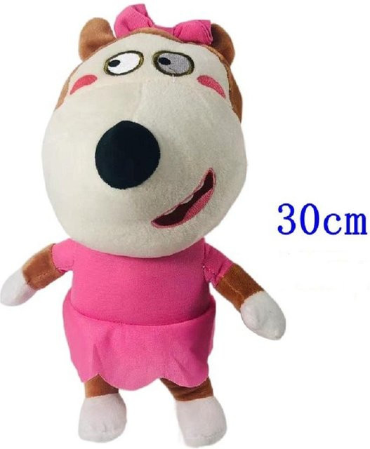 Yiran toy Wolfoo Lucy Plüschtier, 30cm, ab 14 Jahren - Bild 1