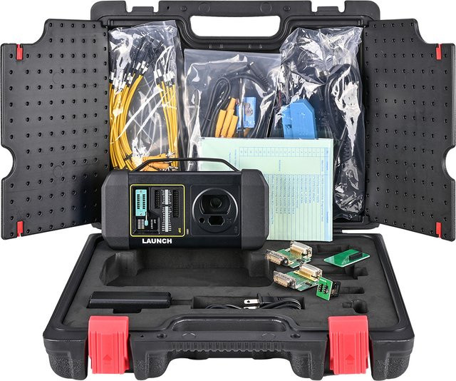 Launch X431 XPROG3 OBD2-Scanner Autoschlüssel-Programmierer für Wegfahrsperren und Smart Keys, Schwarz - Bild 1
