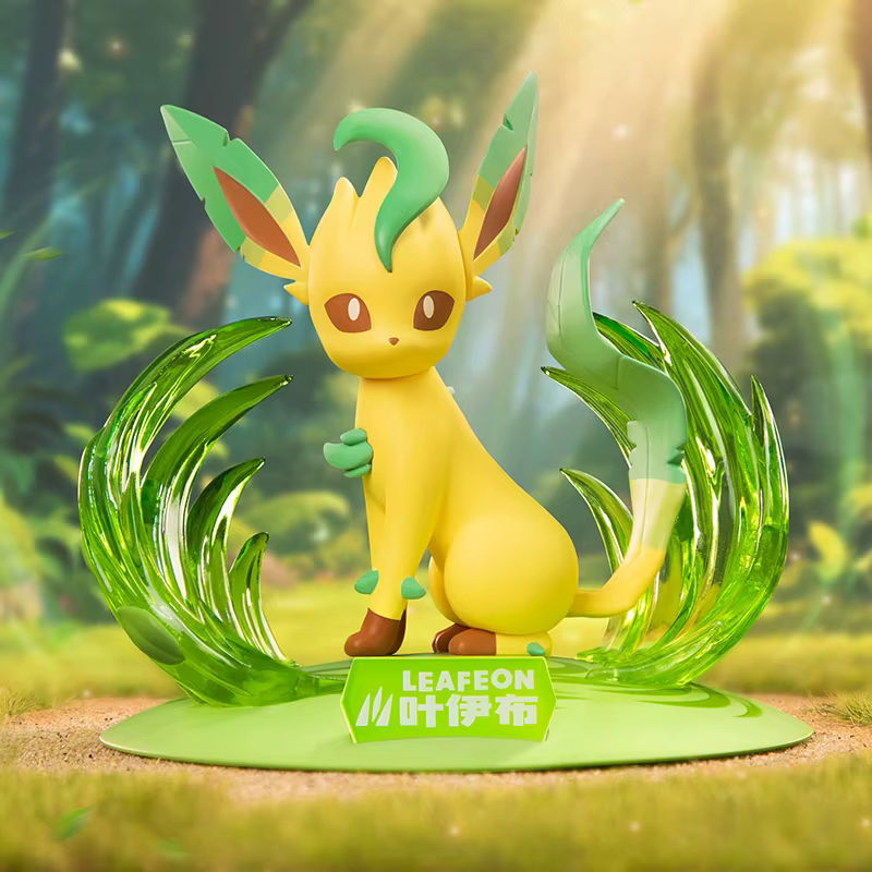 Funism Pokemon Sammelfiguren Sylveon Leafeon Glaceon aus Kunststoff, mehrfarbig - Bild 4