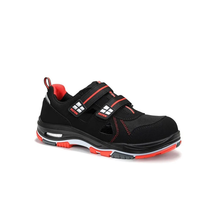 Elten Sicherheitssandale IAN XXTP RED Easy ESD S1 in Rot und Schwarz, Größe 43 - Bild 2