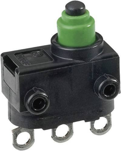Marquardt 1055.5953 Schnappschalter 12 V/DC, 24 V/DC 4A Aus/Ein IP67 in Schwarz und Grün aus Edelstahl - Bild 1