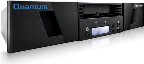 Quantum SuperLoader 3 Tape-Autoloader & -Library, 192000GB, 2U, Schwarz, ET-L2ZAE-YE - Bild 1
