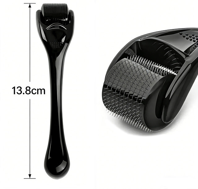 Raiuleko Nadelroller Mikronadel-Hautpflegegerät, Unisex, Gesicht und Körper - Bild 1