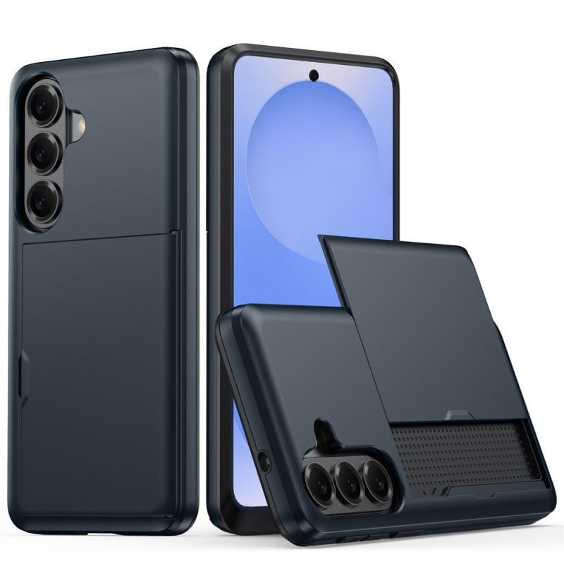 Samsung Handyhülle mit Schiebefach und Geldbörse für Galaxy A37 und A16 in Schwarz - Bild 3