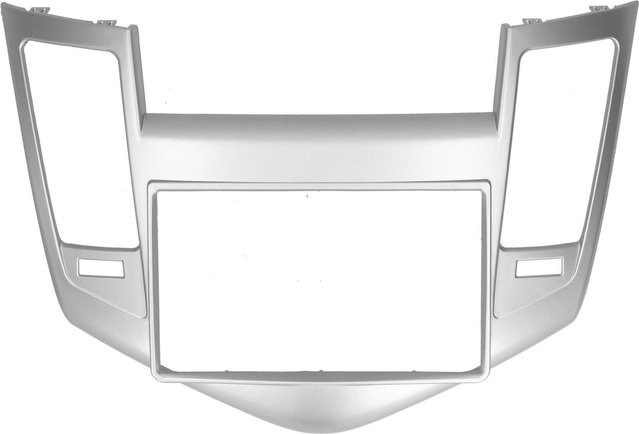 Fishine 2DIN Stereo Radio Blende und Navigationspanel Rahmen für Chevrolet Cruze 2009-2011 in Weiß - Bild 1