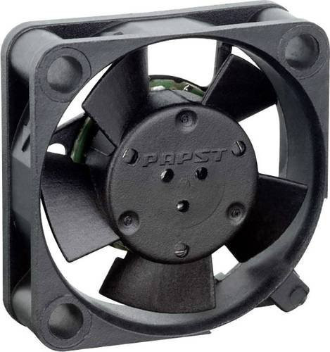 EBM Papst Axiallüfter 255 N in Schwarz, 5 V/DC, 3,5 m³/h, B x H x T: 25 x 25 x 0,8 cm - Bild 1