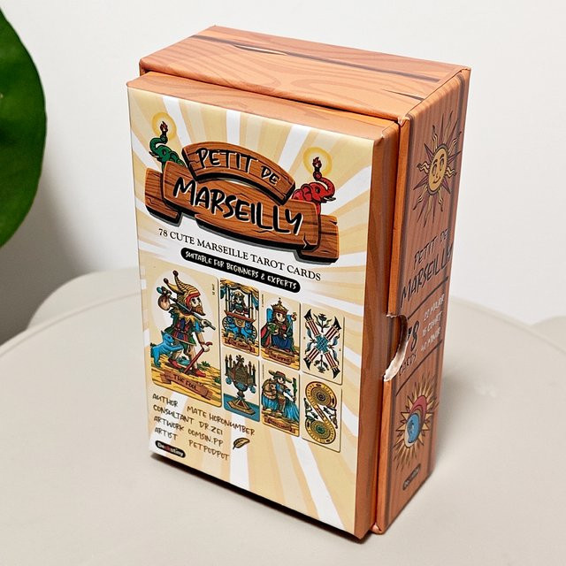 Petit De Marseilly Tarot-Deck, 78 Stück, Fantasy, Bunt / Mehrfarbig - Bild 1