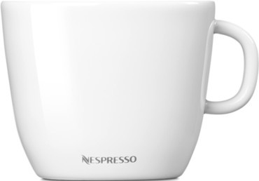 Nespresso Cappuccino Tassen aus Porzellan, 12 Stück, Weiß, 180 ml - Bild 1